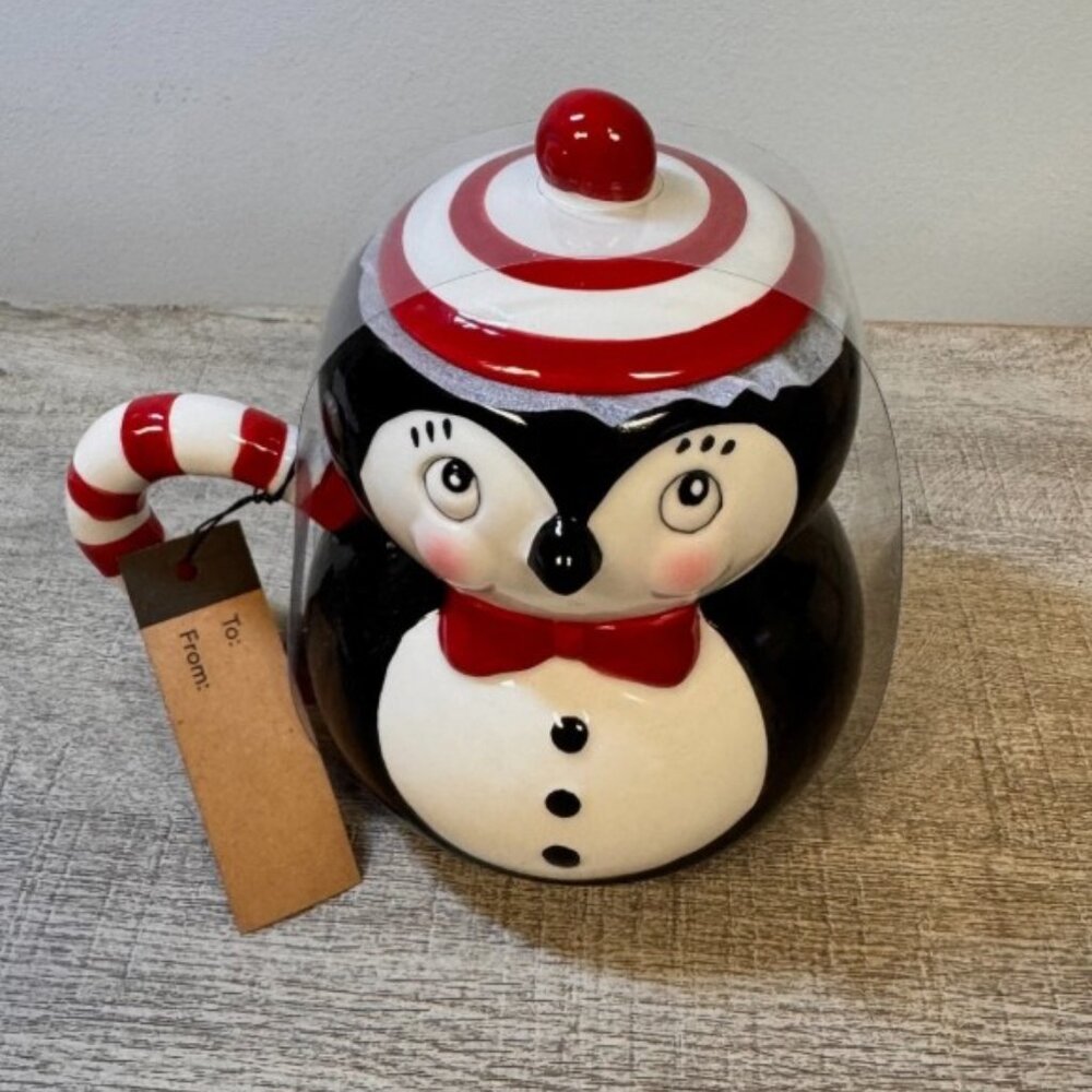 New Johanna Parker Penguin Mug with Lid